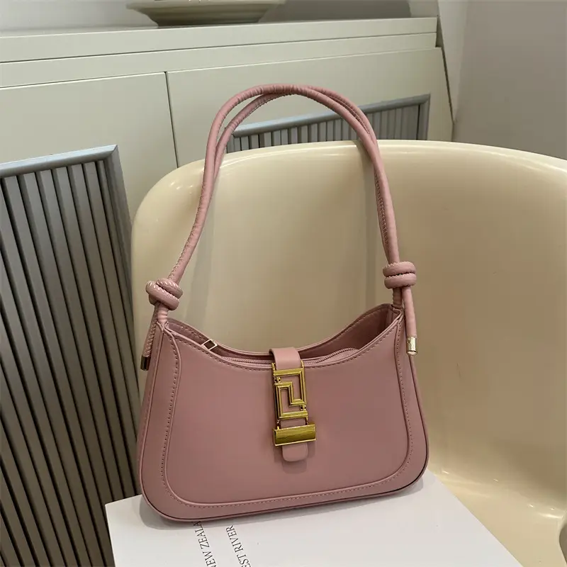 Beige French Niche Shoulder Crossbody Bag 2024 - Image 4