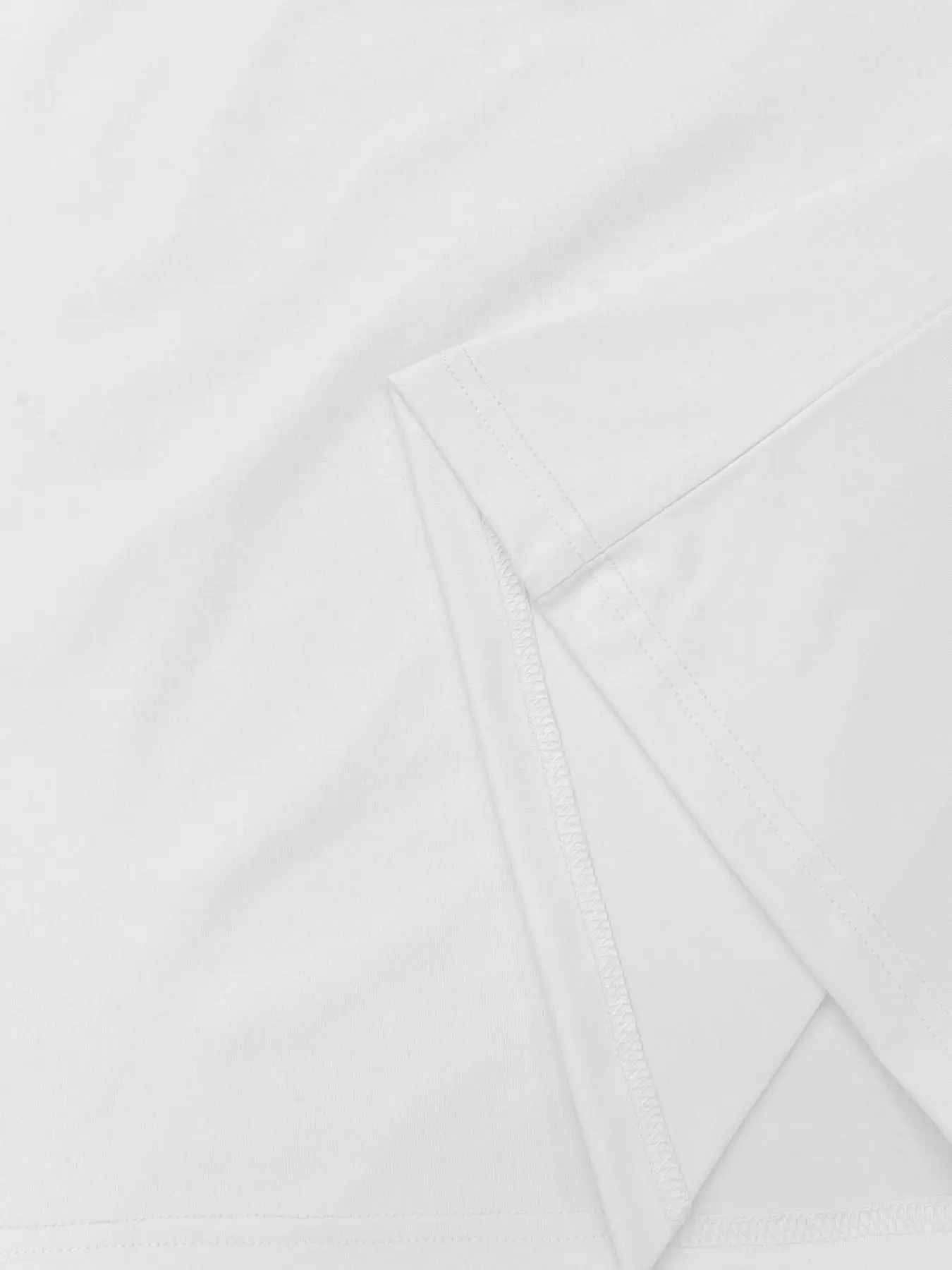 Men's White Hooded Sweatshirt Long Sleeve Cotton — feature 22