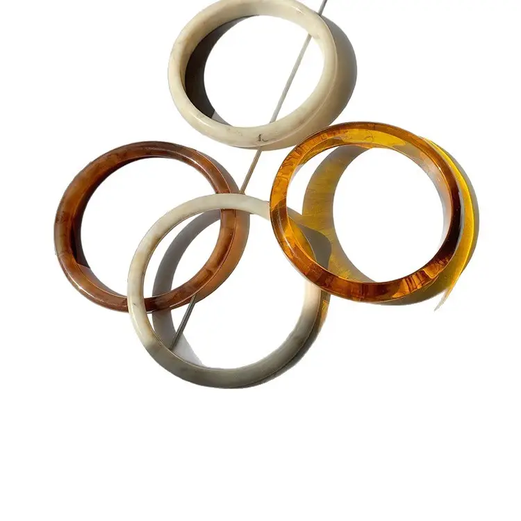 Cross Border Amazon AliExpress Bracelet Resin Multicolor Bracelet South Korea Elegant Fashion Bracelet