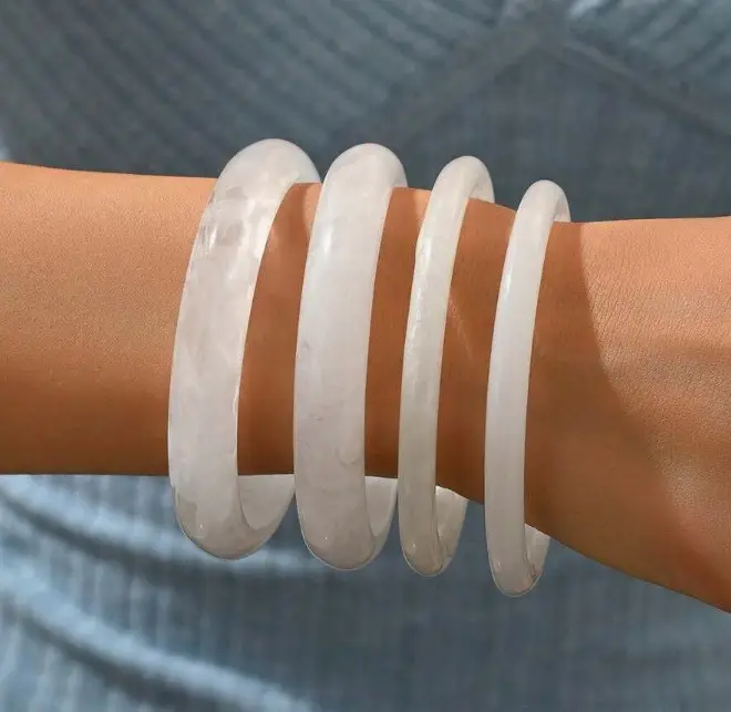 Cross Border Amazon AliExpress Bracelet Resin Multicolor Bracelet South Korea Elegant Fashion Bracelet — feature 13