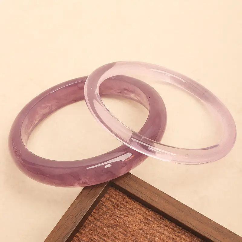Cross Border Amazon AliExpress Bracelet Resin Multicolor Bracelet South Korea Elegant Fashion Bracelet
