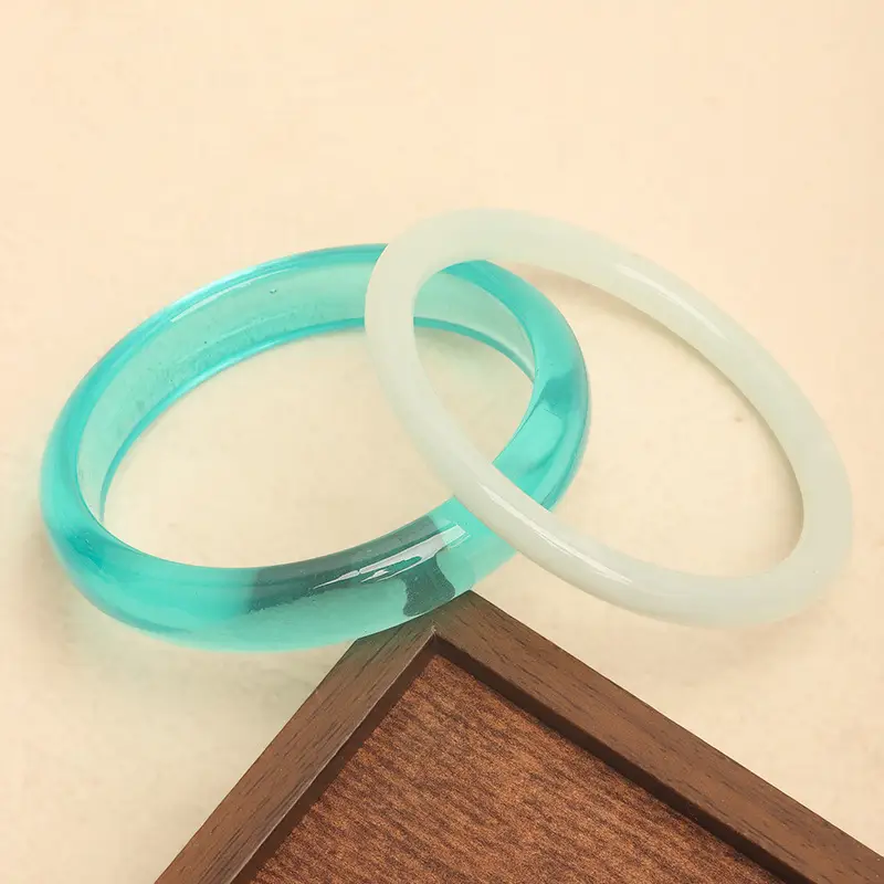 Cross Border Amazon AliExpress Bracelet Resin Multicolor Bracelet South Korea Elegant Fashion Bracelet