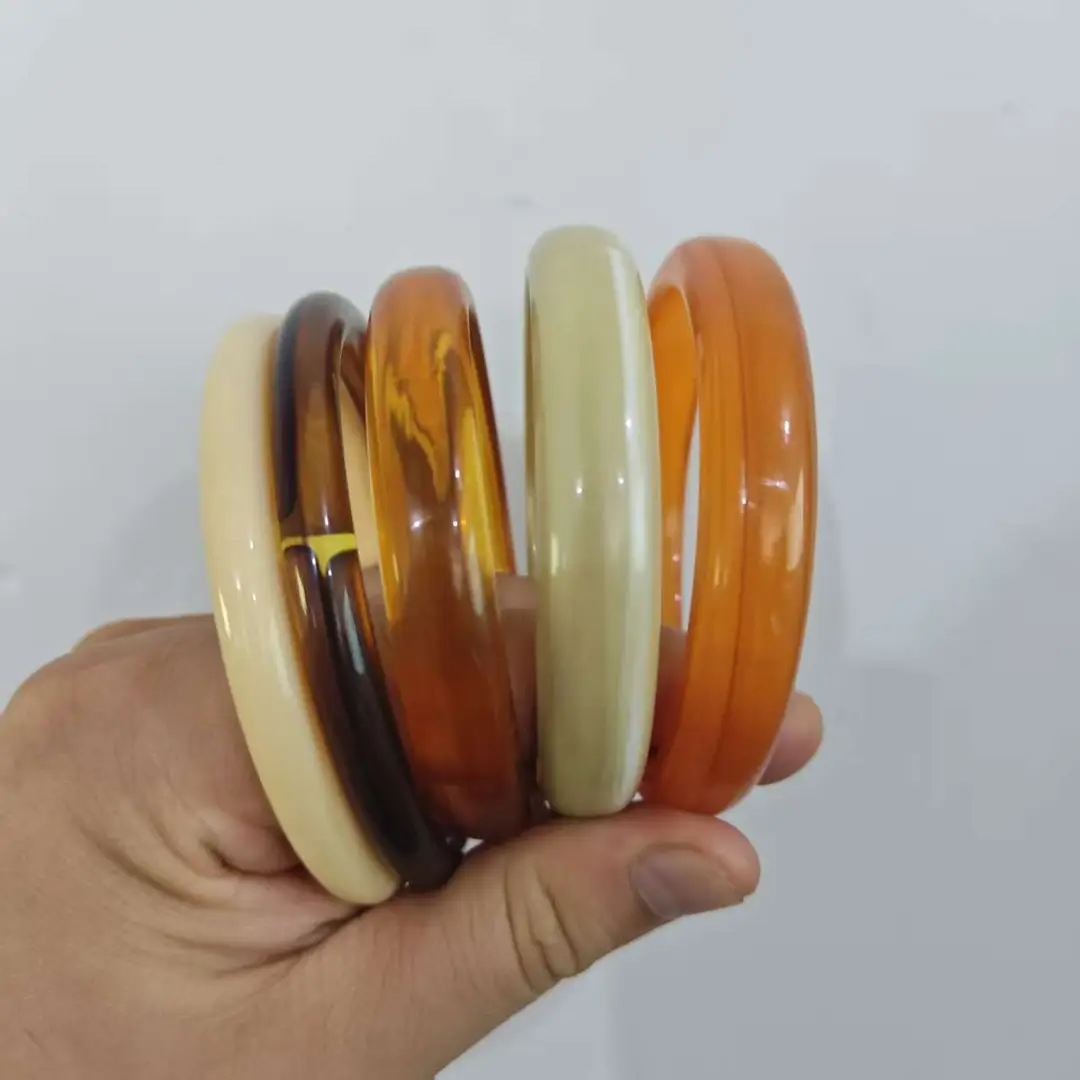 Cross Border Amazon AliExpress Bracelet Resin Multicolor Bracelet South Korea Elegant Fashion Bracelet