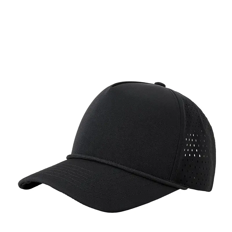 Men Water Resistant Navy Cap with Mesh Back - Image 11