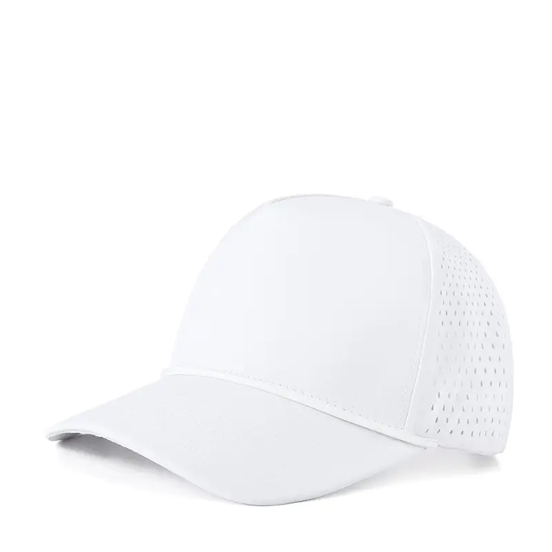 Men Water Resistant Navy Cap with Mesh Back - Image 6
