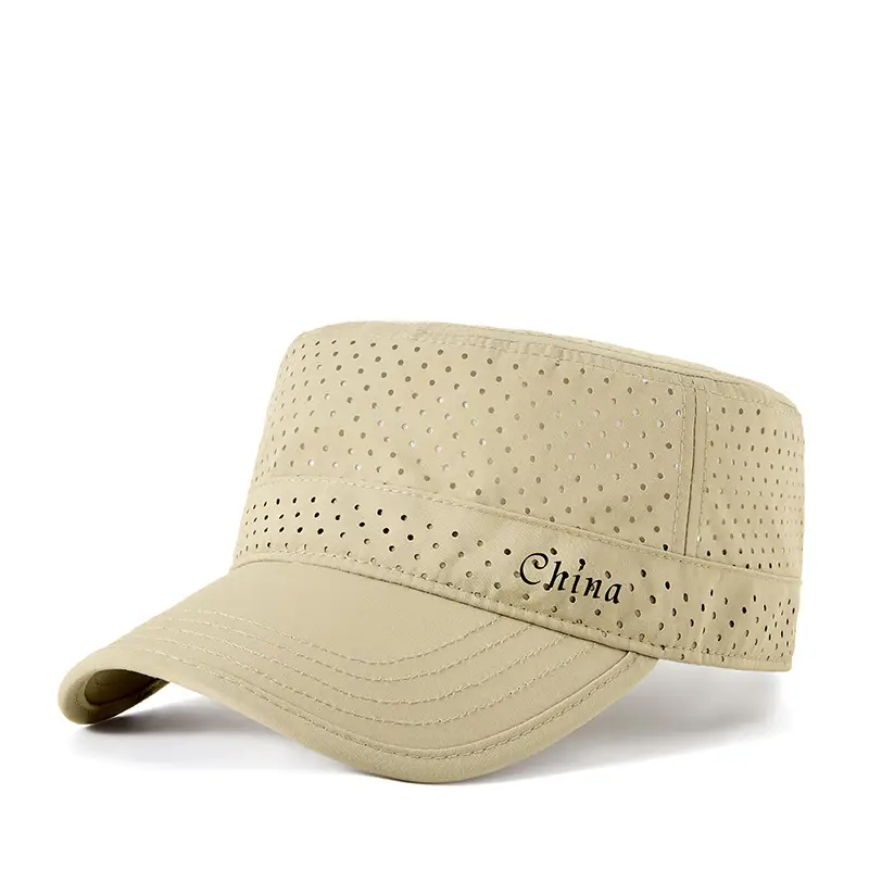 Men UV Cap Black Mesh Perforated 48Hr - Image 4