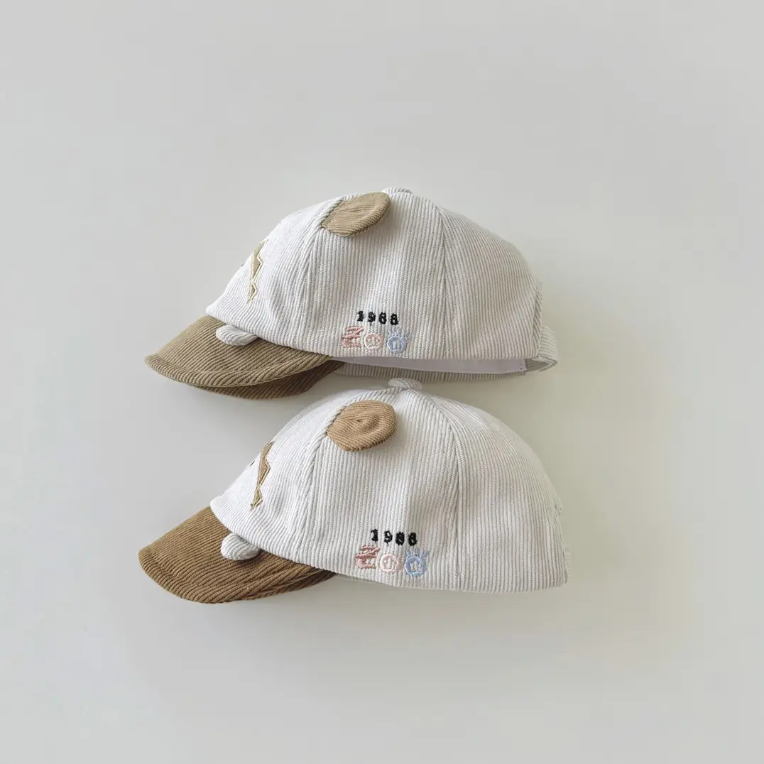 Baby Bear Lion Cap for Baby Boys Winter Soft Brim - Image 6