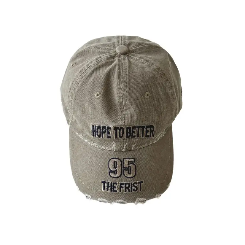 Kids Sunhat Cap Retro Dressed Spring Autumn Thin Korean Style Washed - Image 6
