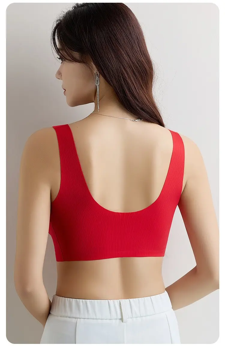 Women's Non-Steel Pull-Up Bra Soft Support — feature 23