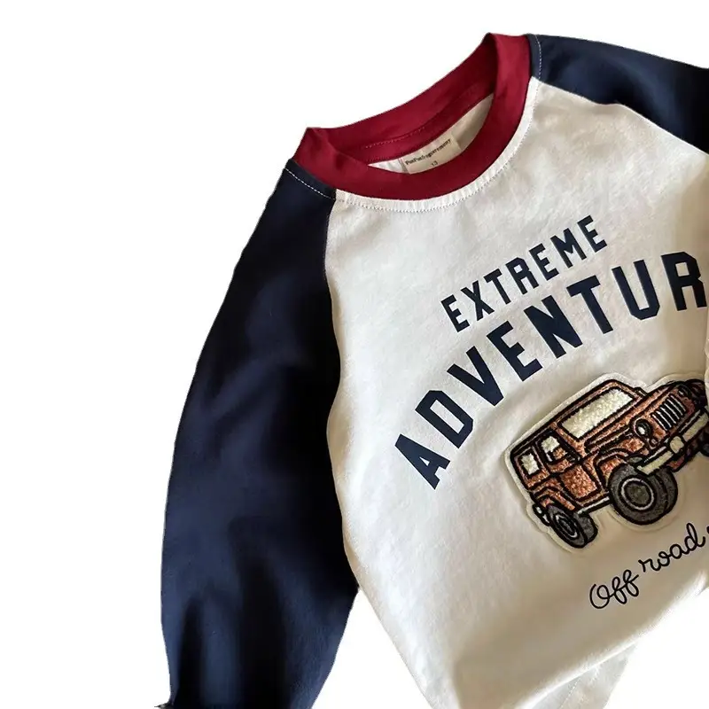 Kids Extreme Adventure T-Shirt Long Sleeve Korean Style