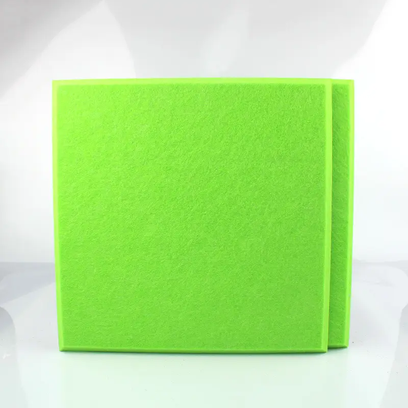Felt Sound-Absorbing Panel Polyester Fiber Soundproof Cotton Foam Panel Insulation Silencer Insulation Wall Decoration Wholesale Noise Reduction