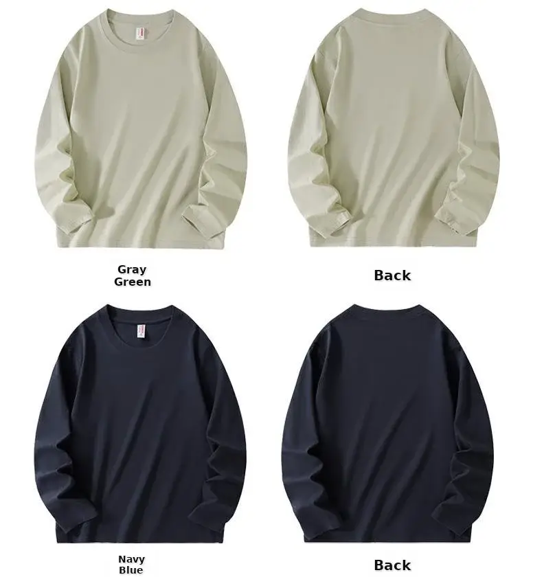 Women White Long Sleeve Cotton T-Shirt — feature 14