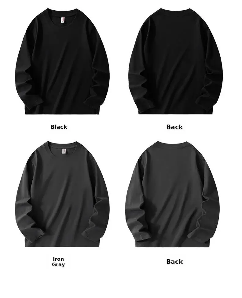 Women White Long Sleeve Cotton T-Shirt — feature 15