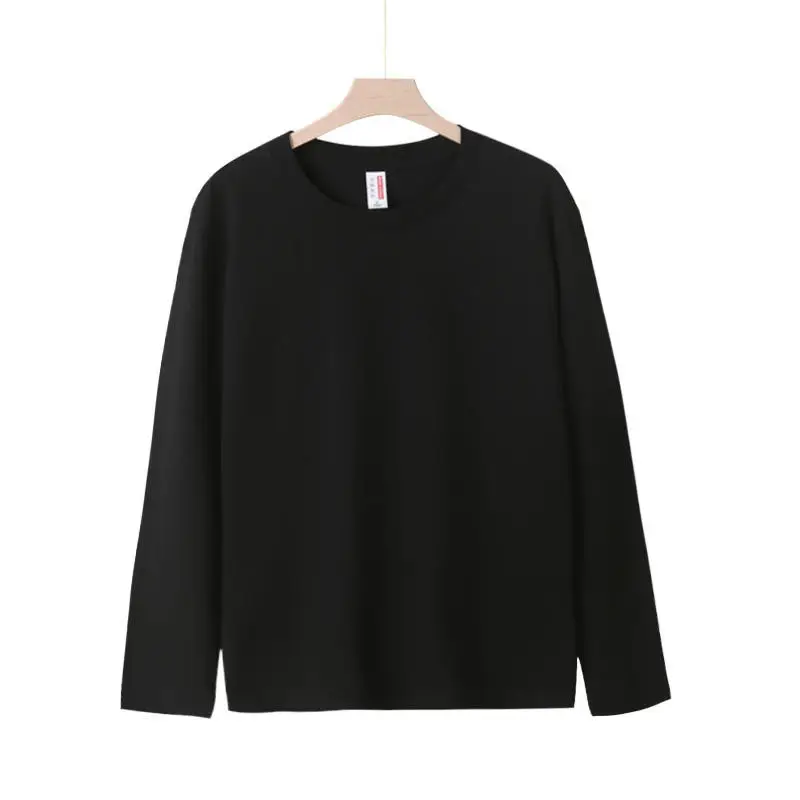 Women White Long Sleeve Cotton T-Shirt