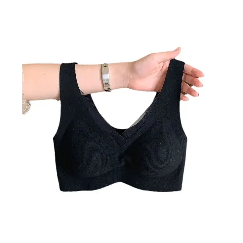 Autumn Winter Warm Non-Rimless Pull-up Bra for Women - Image 9