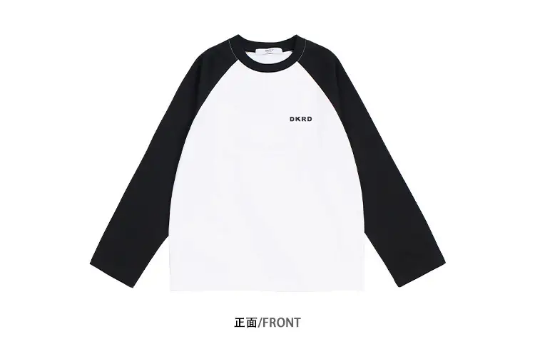 Retro American Style Kids T-Shirt White Black Cotton Big Size — feature 29