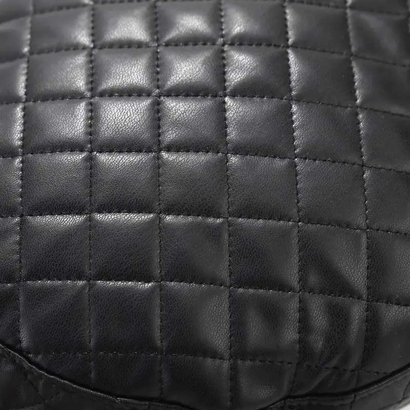 Navy Plaid Chain Cap for Women Winter Army Style — feature 6