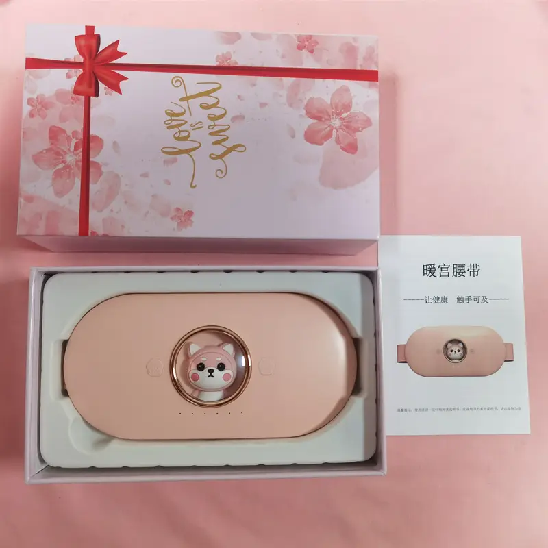 智能数温暖宫带粉色加热按摩带 - Image 20