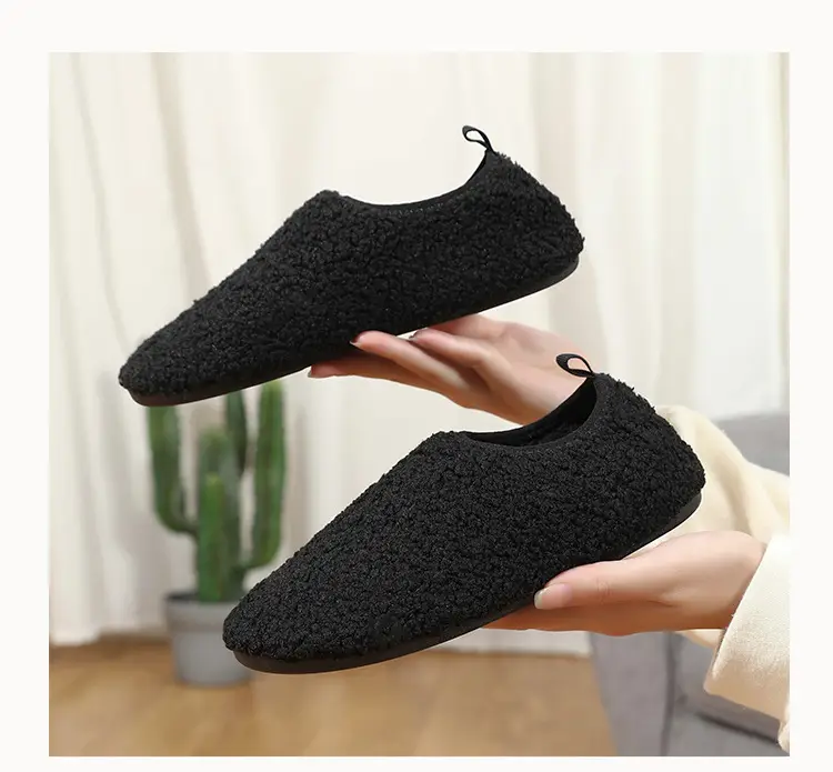 Pink Crossbody Cotton Slippers for Men Women — feature 15