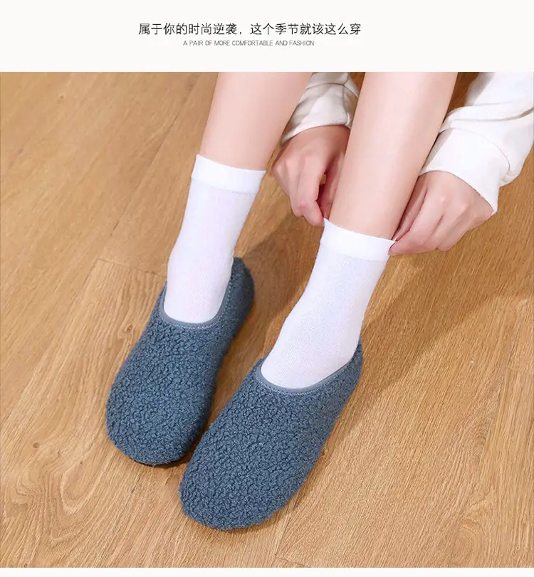 Pink Crossbody Cotton Slippers for Men Women — feature 21