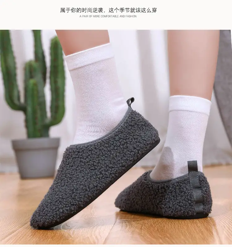 Pink Crossbody Cotton Slippers for Men Women — feature 28