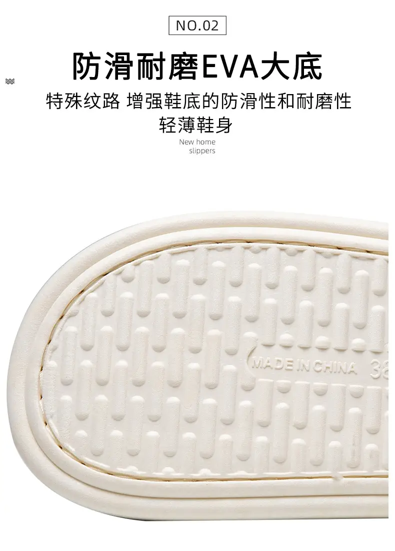 Cotton Slippers Autumn and Winter Couple Indoor Warm Bedroom Soft Sole Non-slip fleece-lined Thickened Coral Fleece Slippers Home Shoes — feature 11