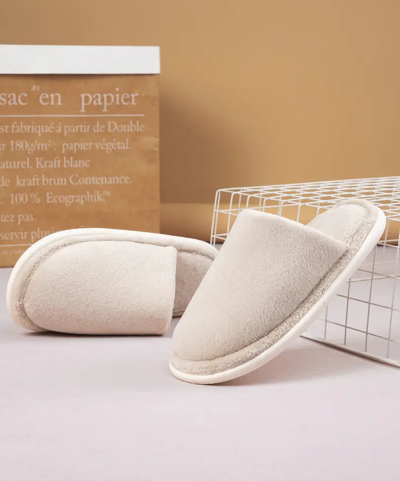 Cotton Slippers Autumn and Winter Couple Indoor Warm Bedroom Soft Sole Non-slip fleece-lined Thickened Coral Fleece Slippers Home Shoes — feature 16