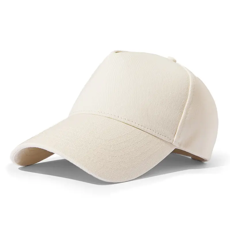 White Baseball Cap Customizable with Logo Embroidery - Image 8