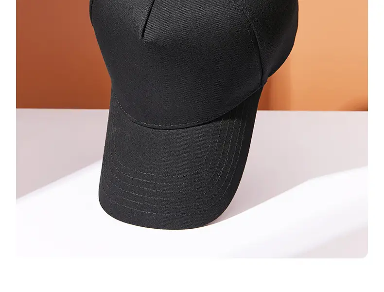White Baseball Cap Customizable with Logo Embroidery — feature 29
