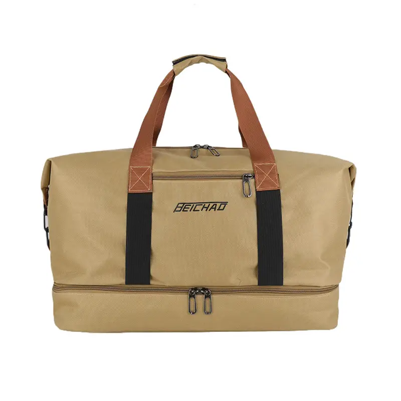 Black Dry Wet Separation Yoga Bag for Men Women - Image 9