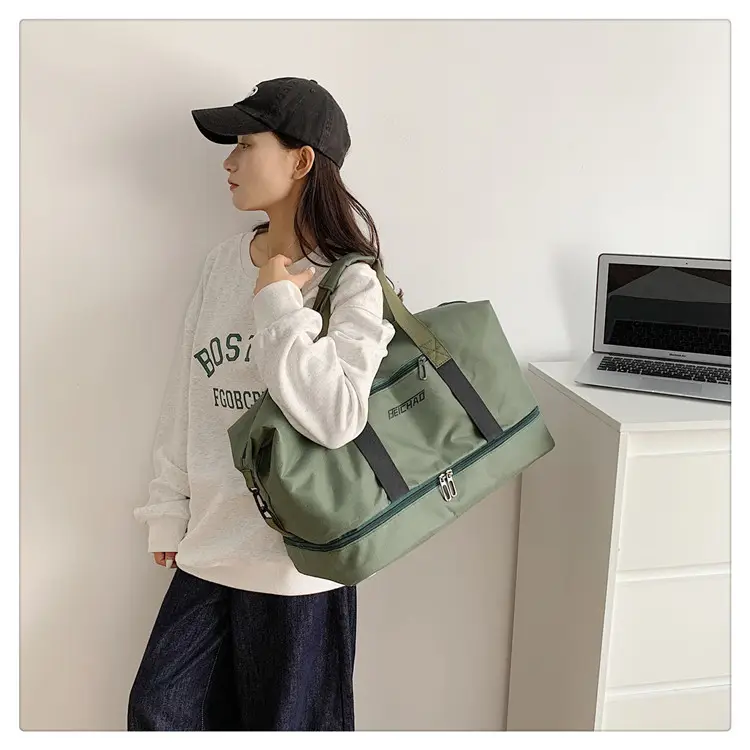 Black Dry Wet Separation Yoga Bag for Men Women — feature 20