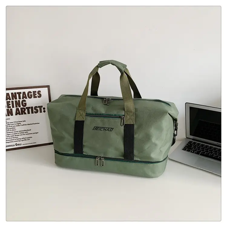 Black Dry Wet Separation Yoga Bag for Men Women — feature 34