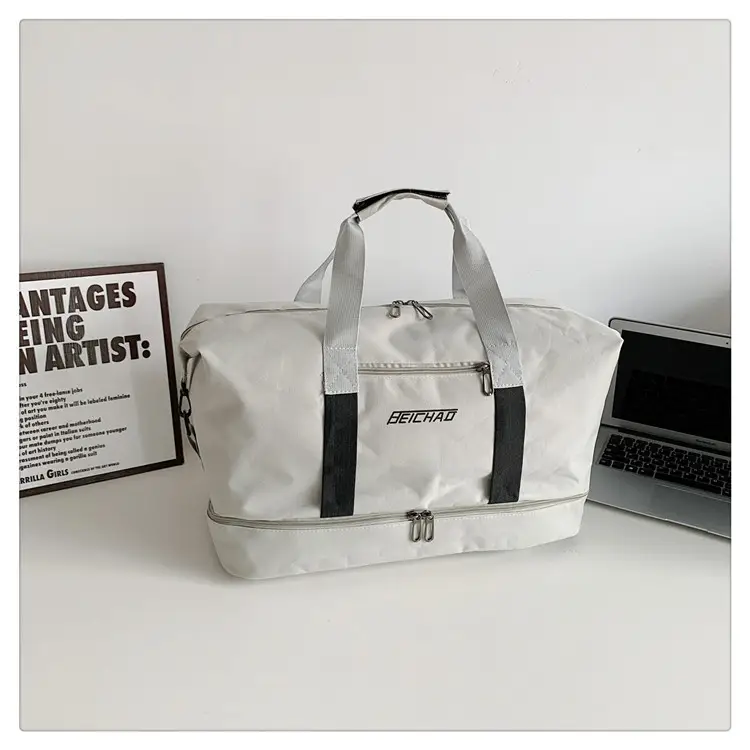 Black Dry Wet Separation Yoga Bag for Men Women — feature 35