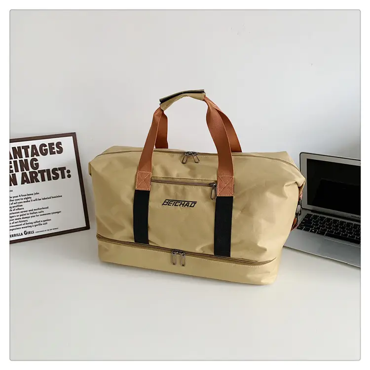 Black Dry Wet Separation Yoga Bag for Men Women — feature 37
