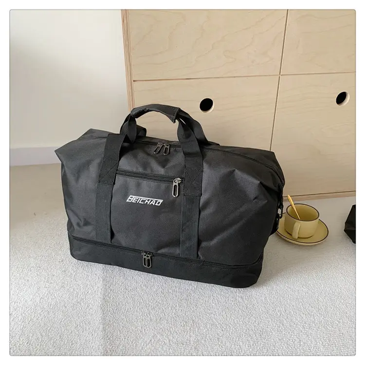 Black Dry Wet Separation Yoga Bag for Men Women — feature 38