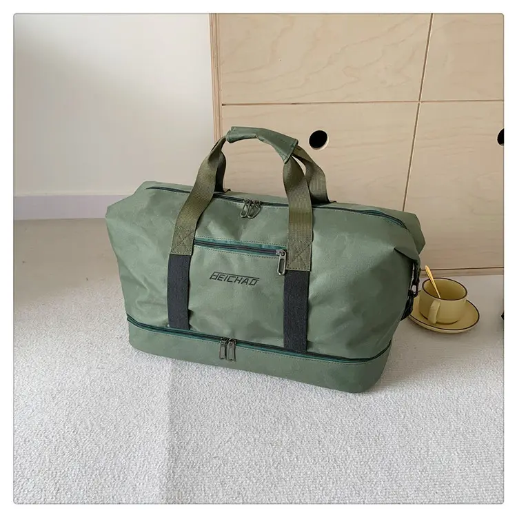Black Dry Wet Separation Yoga Bag for Men Women — feature 40