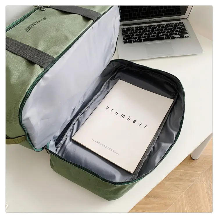 Black Dry Wet Separation Yoga Bag for Men Women — feature 48