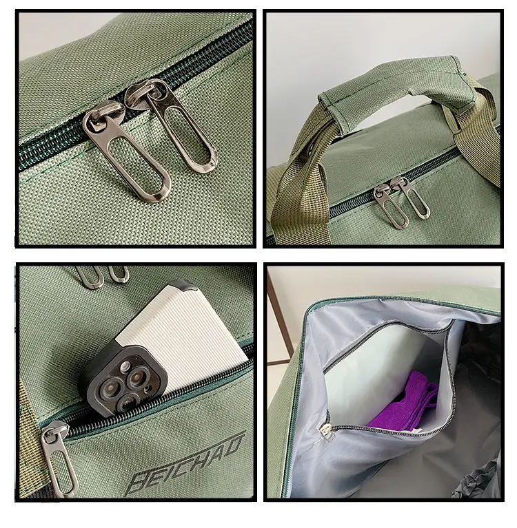 Black Dry Wet Separation Yoga Bag for Men Women — feature 6