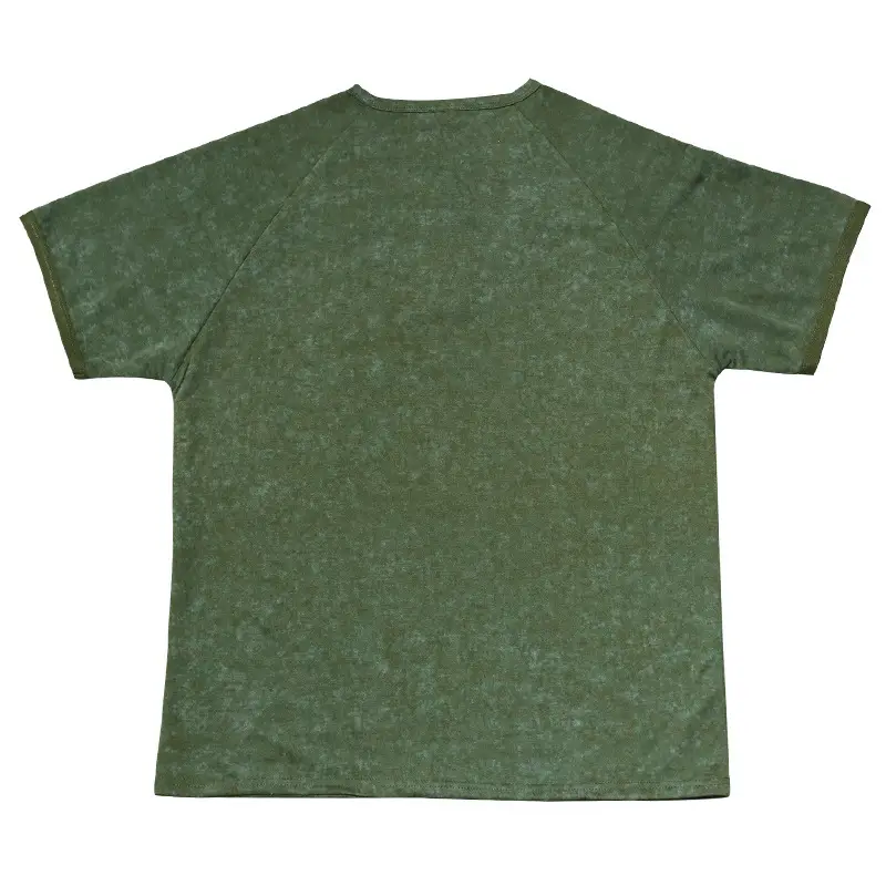 2025 Men's 2025 Retro Old Henry Collar T-Shirt Heavy Slim Raglan — feature 19