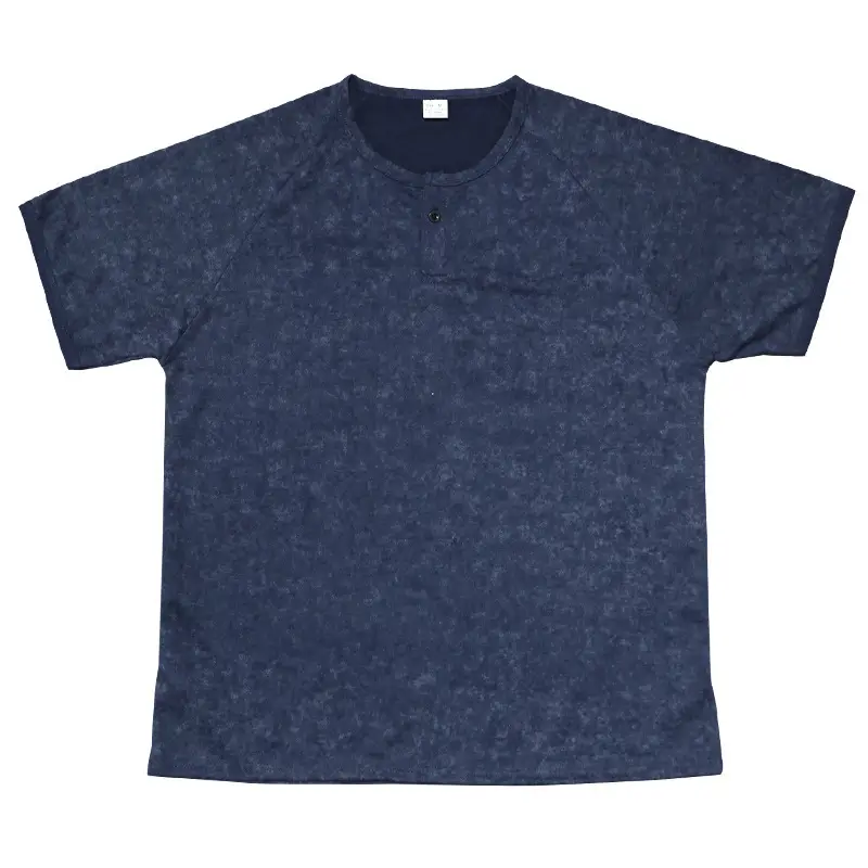 2025 Men's 2025 Retro Old Henry Collar T-Shirt Heavy Slim Raglan — feature 4