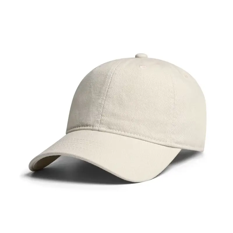 Men's Brown Vintage Baseball Cap Big Head Wide Brim - Image 2