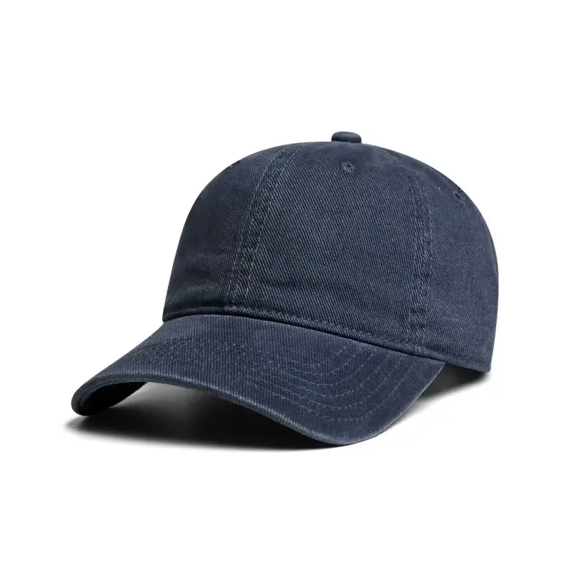 Men's Brown Vintage Baseball Cap Big Head Wide Brim - Image 9