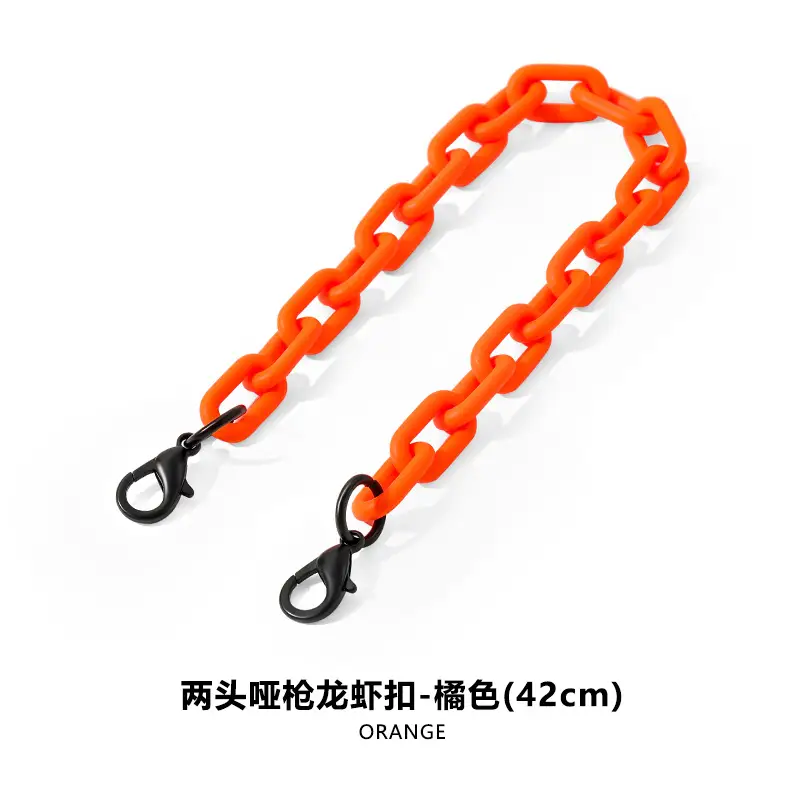 Black Two-Dumb Gun Lobber Chain Bag for Men - Image 6