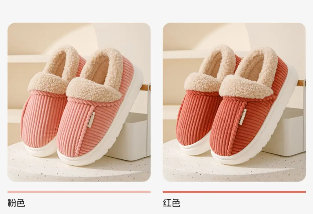 Bug Bunny Winter Cotton Slippers for Men's Home Warm Non-slip Comfortable Thick Foot Heel Outer Wearing Cotton Shoes for Women — feature 15