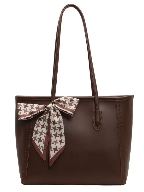 Black Crossbody Tote Bag Women 2024 Winter Autumn - Image 8