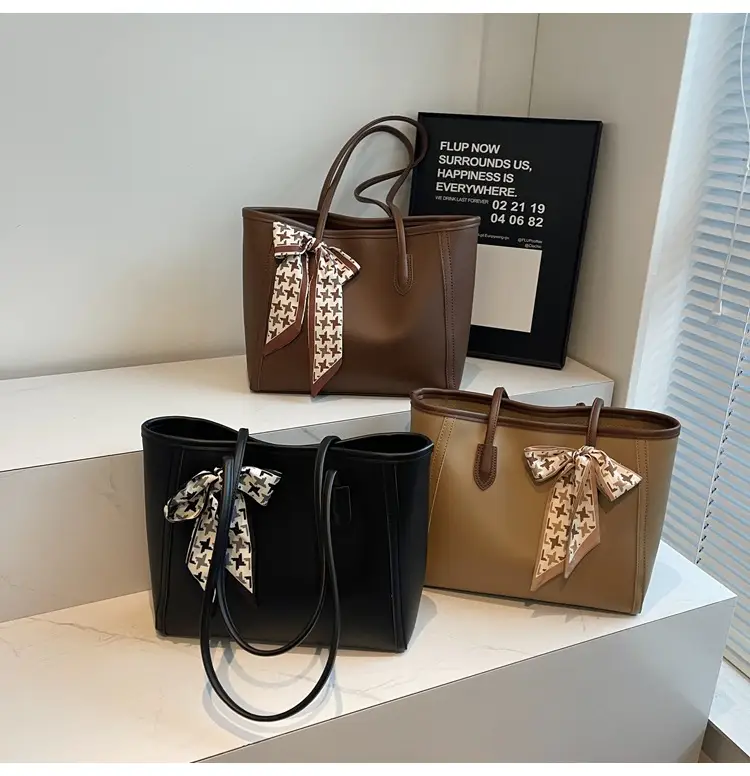 Black Crossbody Tote Bag Women 2024 Winter Autumn — feature 1