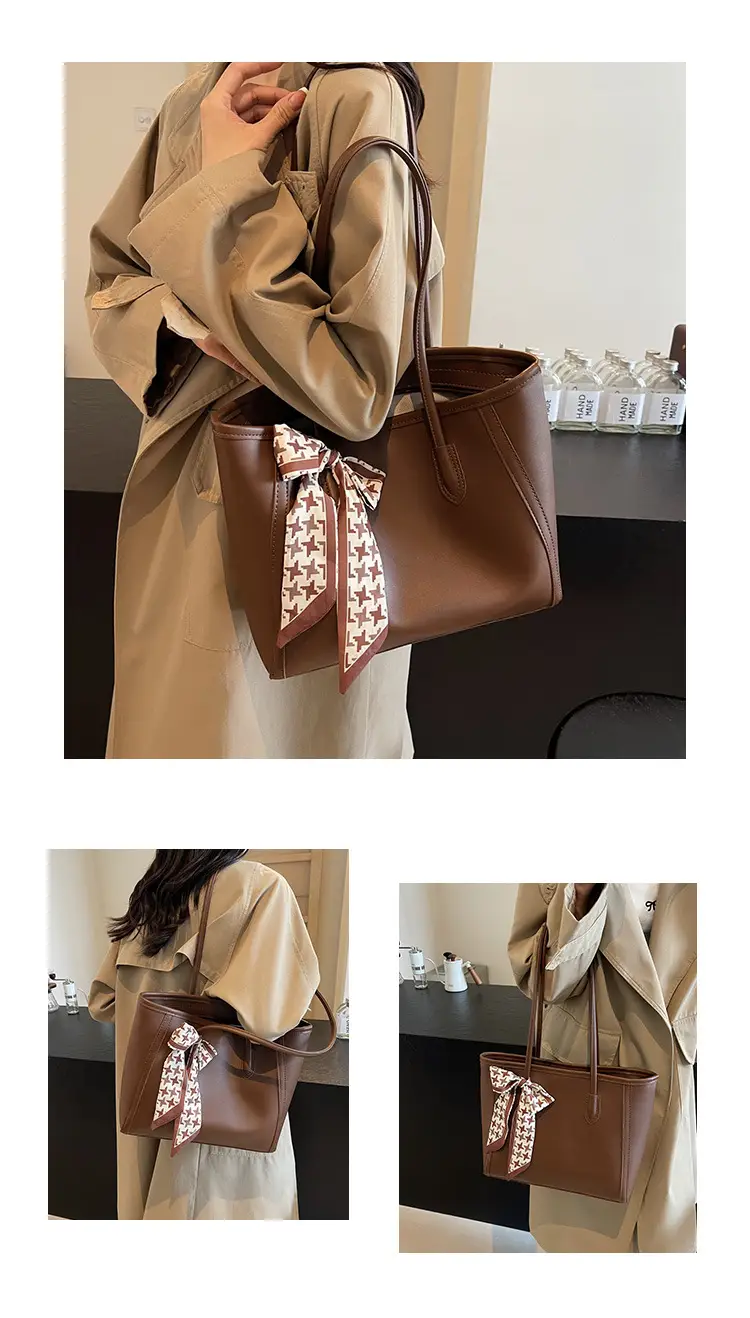 Black Crossbody Tote Bag Women 2024 Winter Autumn — feature 10