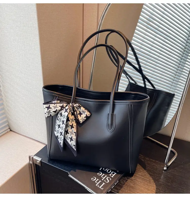 Black Crossbody Tote Bag Women 2024 Winter Autumn — feature 12