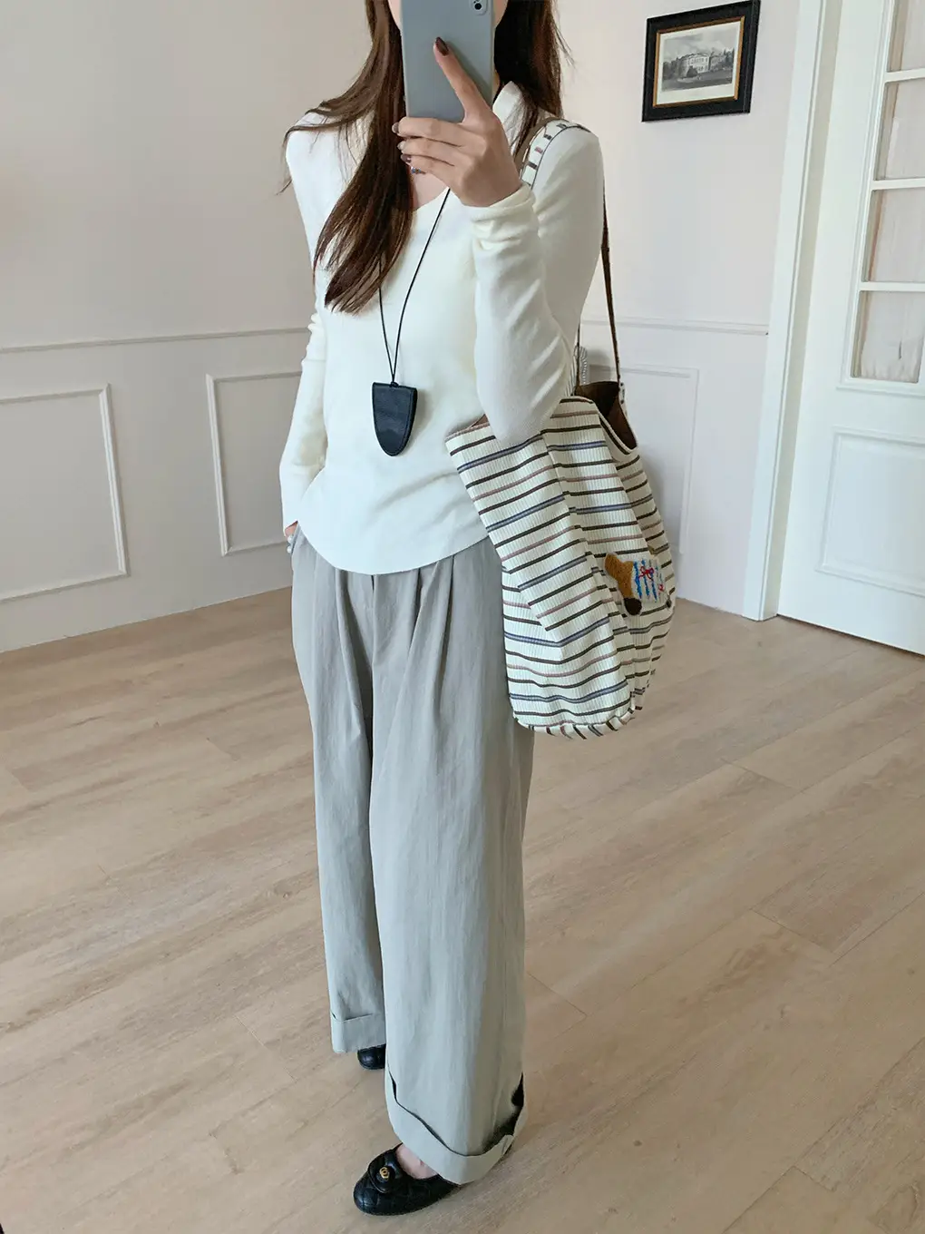 Puppy Plaid Tote Bag Blue Red Underarm Shoulder Bag — feature 25