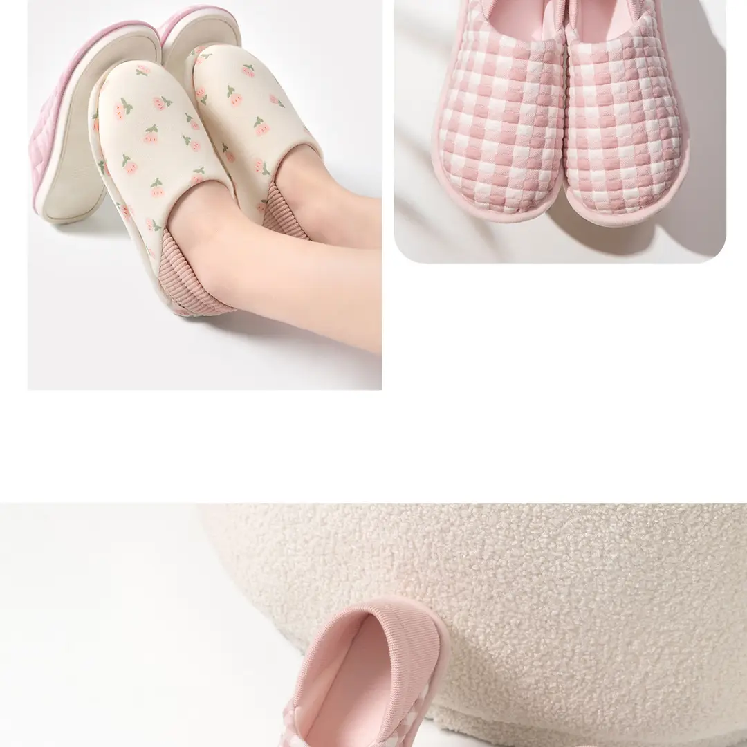 Jie Liya Non-Slip Maternity Shoes for Women, Spring and Autumn, Lightweight, Closed-Back, Warm, Dual-Use Indoor Cotton Slippers for Pregnant and Postpartum Women — feature 23